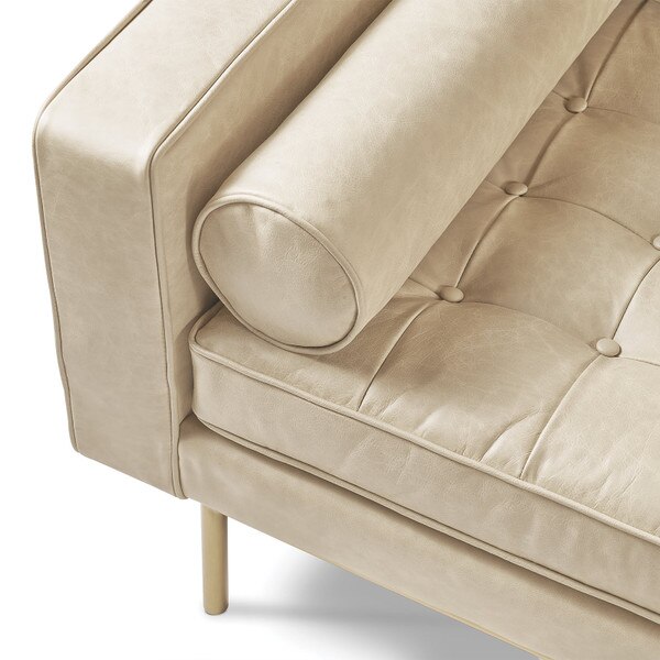 Carmine Leather Sofa